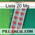 Lista 20 Mg 18
